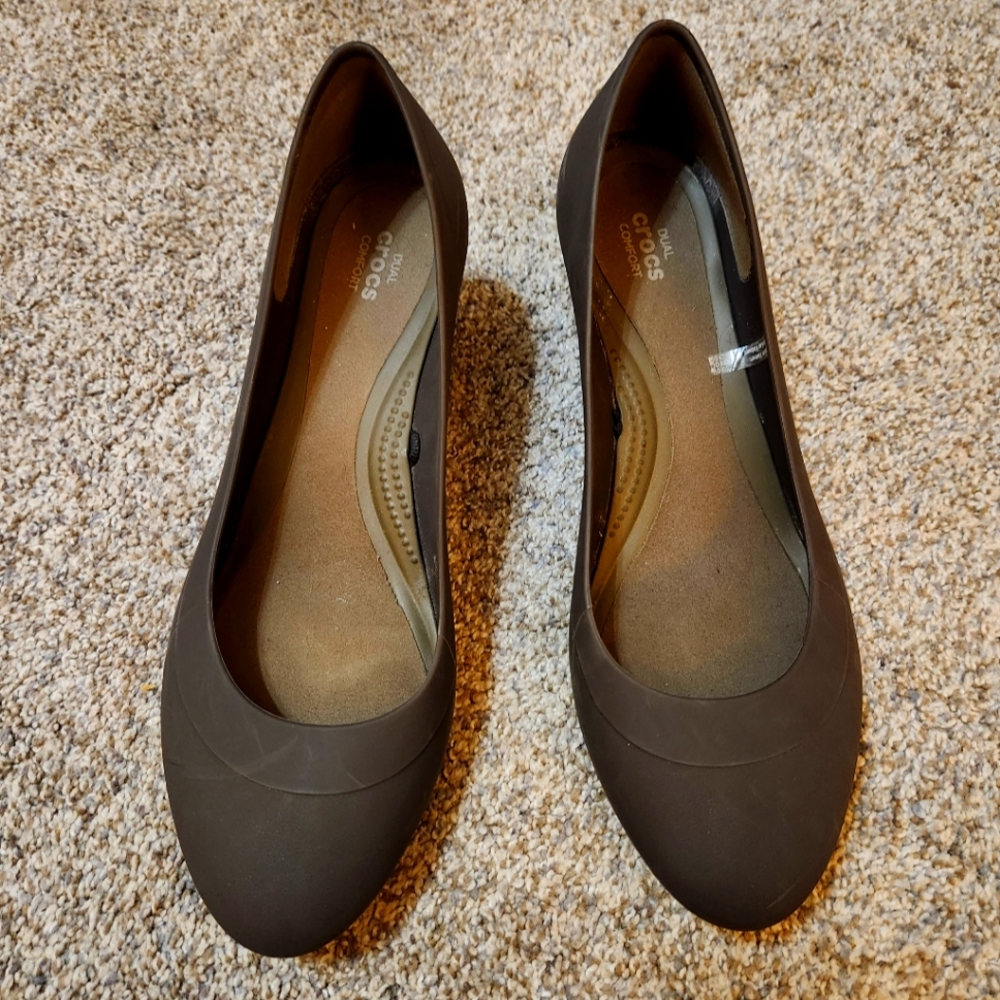 Womens crocs wedges